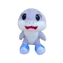 Muñecos de peluche de tiburón Kawaii, muñeco de peluche italiano Brainrot, lindo Telalaero Telala, juguete de peluche, tiburón, muñecos de Anime suaves, regalo de cumpleaños - Tiburón rosa - Ver 12