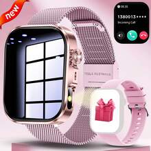 Reloj inteligente de última moda con diseño tecnológico, función de linterna LED, correa de silicona de 2.01 pulgadas, pantalla táctil completa, para deportes al aire libre, para hombres y mujeres, llamadas inalámbricas, responder llamadas, recordatorio/rechazo de llamadas, notificación de mensajes, podómetro deportivo, música inalámbrica, múltiples modos deportivos, adecuado como regalo de cumpleaños, regalo de vacaciones, regalo de graduación, regalo de Halloween para parejas, ancianos, amigos, compañeros de clase - Multicolor - Ver 3
