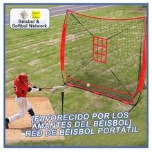 Practical Design Baseball And Softball Training Net With Storage Bag - Red - View 9