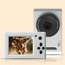 Fotocamera digitale CCD vintage con autofocus, qualità d'immagine 1080P HD, zoom ottico 16x, supporta la registrazione video fluida, dotata di batteria da 700mAh, facile da usare, leggera e portatile, con filtri multipli disponibili, ideale per gli appassionati di viaggi e come regalo per amici e familiari. - Visualizzare 18