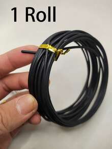 1/4 Roll Handmade Metal Wire, Floral Wire, Bendable Metal Wire, Suitable For Jewelry Making, Gardening, Sculpture, Floral Arrangement And Wreath DIY Crafts - A - View 9