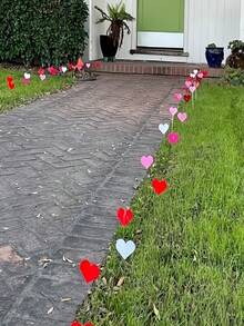 50pcs 6-Inch Clear Flat Sticks, Plastic Strips, For Crafts, Party Decorations, And Gardening - Other - View 3
