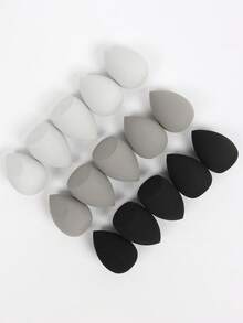3/5/10/15/20/30/50pcs Mini Random Color & Shape Makeup Sponges, Foundation Puffs Compatible With Liquid Foundation, Cream Foundation, Loose Powder, Multi-Color Makeup Sponges, Latex-Free Dry & Wet Dual-Use Foundation Puffs, Suitable For All Skin Types - Multicolor - View 8