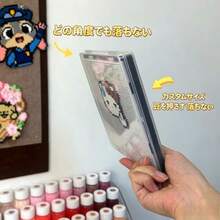 Rich Peach アイロンビーズ 収納ケース 作りかけ保管ケース 透明 一時保管 持ち運び対応 52ピンプレート対応 2.5mm 6mm ナノビーズ ミニアイロンビーズ用 プレートごと収納 ビーズ散らばり防止 - 写真のように - チェックする 2