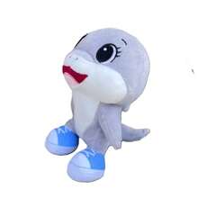 Muñecos de peluche de tiburón Kawaii, muñeco de peluche italiano Brainrot, lindo Telalaero Telala, juguete de peluche, tiburón, muñecos de Anime suaves, regalo de cumpleaños - Tiburón rosa - Ver 4