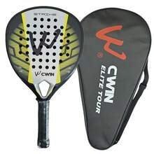 CWIN Strike Carbon Fiber Paddle Tennis Racket With Protective Bag, Lightweight Professional Platform Tennis Racket, Suitable For Beginner And Intermediate Players - Multicolor - View 11