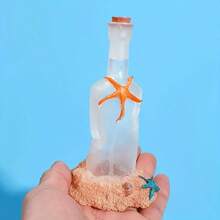 新款水族造景裝飾：漂浮瓶風格水族裝飾品，附潛水微景觀 - A - 查看 3