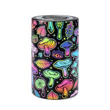 1PC Multi-Purpose Vacuum Storage Canister, Portable Press-Seal Storage Container, Multiple Patterns Available, Convenient For Pre-Rolled Cones Storage, Suitable For Travel, Multifunctional Home Storage Tool, Perfect Home Accessory Gift, Storage Supplies, Holiday Gift - Multicolor - View 9