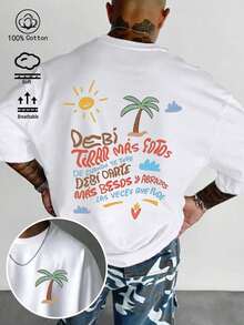 Men T-Shirts - 白-7 - 查看 1