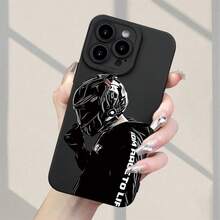 Funda para teléfono con diseño de casco, producto nuevo, éxito de , clásica, creativa y divertida. - (Un color) 1 unidad por paquete - Ver 1