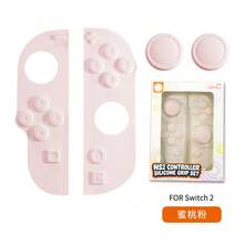 Kompatibel dengan Kontroler Joy-Con Switch2, Bantalan Silikon Tombol NS2 Anti-Selip Anti-Debu, Bantalan Karet Lembut, Aksesori Multi-Warna - View 15