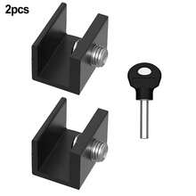 One Adjustable Window Lock Mechanism, Safety Lock, Pet Safety Door Lock, Sliding Window Lock Hardware. - A - View 14