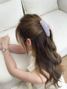3件/1件裝 女款11cm/4.33in珍珠貝殼髮夾 時尚髮夾髮飾 優雅百搭 適合日常休閒、派對、海灘、度假、髮型設計、洗臉/洗髮、化妝、服飾配件 春季髮夾 夏季髮夾 秋季髮夾 冬季髮夾 - 彩色 - 查看 5