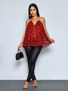 Women Plus Size Sports Dresses - Redwood - View 2