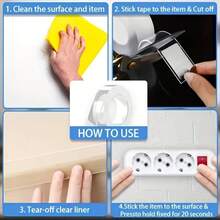 1 Roll Super Strong Adhesion Double-Sided Nano Tape - Powerful Bonding, Reusable, Suitable For Crafts, Christmas Decorations And More - Fits All Surfaces, Essential Multi-Purpose Tape - Adhesive Tape - View 9