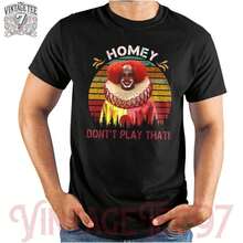 Homey Don't Play That - Camiseta Vintage - Negro - Ver 1