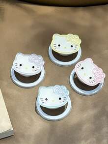 SANRIO Cartoon Kitty Cat Magnetic Phone Stand, Rotatable And Foldable, New Style, Compatible With Magnetic Phone Cases - Multicolor - View 3