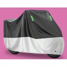 1pc Heavy Duty EVA Motorcycle/Bicycle Cover - Waterproof, UV Resistant, Snowproof, Fits Most Models, Black, Outdoor Vehicle Protection, Stylish Motorcycle Cover, UV Resistant Cover - Multicolor - View 13