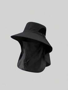 1pc Sun Protection Face Mask Hooded Hat Neck Gaiter All-In-One UV Protection Cycling Mask, Suitable For Daily Outings, Spring Trips, Travel, Etc. - Style E - View 15