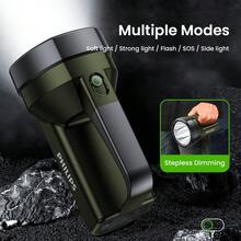 Philips Rechargeable Battery Flashlight, Ultra Long Life, Large Capacity, Portable Spotlight, Suitable For Outdoor And Emergency Lighting - Multicolor - View 6