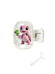 Cute Turtle Pattern Portable Toothbrush Cover, Transparent Travel Toothbrush Storage Box, Toothbrush Head Protective Clip, Toothbrush Storage Clip, Toothbrush Dust-Proof Protective Sleeve, Portable Design Convenient To Carry, Dust-Proof Cover, Suitable As Gift For Couples, Friends, Family, Teachers, Travel Enthusiasts, Essential For Home, Dorm, Vacation, Suitable For Birthday, Back To School, Wedding, Mother's Day, Easter And Other Occasions, Spring And Summer Essential - Multicolor - View 14