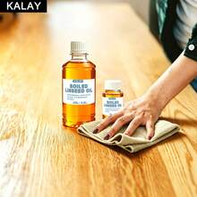 KALAY Refined Linseed Oil, Quick-Drying Wood Treatment Agent, Used To Refresh And Repair Indoor/Outdoor Wooden Furniture, Floors And Sports Equipment - 1 Item - View 6