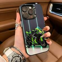 Funda para Teléfono a Prueba de Golpes de Gran Capacidad con Diseño de Motocicleta Silver  1000SX ZX6R para iPhone 17 16 15 14 13 12 11 Plus Pro Max - z8 - Ver 5