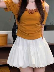 Women Tops - Blue - View 8