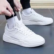 Adidas New Casual Versatile Thick Sole Unisex Low-Top Sports Couple Sneakers - White - View 2