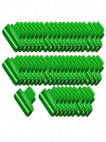 100 piezas de clips de jardín multifuncionales grandes, material de plástico PC reforzado y duradero, adecuados para fijar y apoyar, herramienta de jardinería esencial, accesorios para estructuras de jardín | Clips de malla funcionales, utilizados para fijar clips de jardín - aleatorio - Ver 6