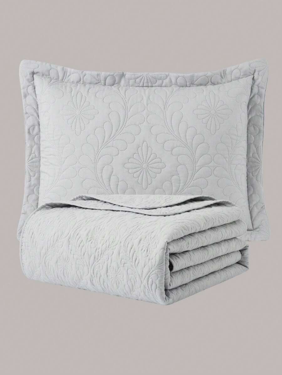 Kit Colçha Cobre Leito Luxo Matelado Queen Matelado Ultrassonico MELHOR CUSTO BENEFÍCIO