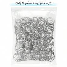 100pcs Key Rings, Alloy Key Chain Rings, Detachable Key Rings Bulk For Keychains And Crafts, Suitable For DIY, Daily Use - A - View 7