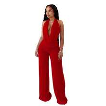 Two-Piece Set In Smooth Mesh, Halter Neck, Open Shoulders And Back, Adjustable Laces - Blue-4 - View 10