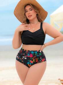 Women Plus Size Sports Dresses - Black - View 13
