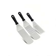 Stainless Steel Kitchen Spatula Set, Multi-Functional Cooking And Frying Spatulas, Heat Resistant, Mirror Polished, Smooth Edges, Easy To Clean, Suitable For Grilling, Steak, Pizza, Kitchen Tools, Outdoor Camping Picnic, Cookware Grilling Accessories - Multicolor - View 13