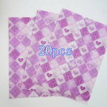 10/20/25/50 Sheets Purple Square Crown Pattern Tissue Paper, Suitable For DIY Crafts, Party Favors, Bouquet Wrapping, Clothing Packaging And Birthday Gift Decoration - Style 1 - View 6