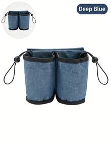 2/1pc Adjustable Height Open Cup Holder Accessory For Luggage, Multi-Functional Luggage Packing Bag, Unisex Travel Essential, Cruise Travel Necessity - Multicolor - View 9