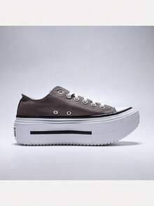 Converse Unisex Chuck Taylor SEASONAL Canvas Low-Top Sneakers A20562C - Beige - View 2