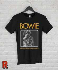 Camiseta Vintage de : Camiseta Unisex Retro Pop Rock - Negro - Ver 1
