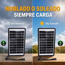 Home Solar Panel Kit With Optional Detachable Controller Set - Black - View 5