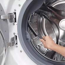 Upgraded Dryer Vent Cleaning Hose Featuring Cable Tie Slots; Includes 2 Cable Ties, A Lint Brush, And A Crevice Brush. This Vacuum Hose Attachment Offers A More Secure Connection And Serves As A Dryer Vent Cleaning Tool Compatible With Most Vacuum - A - View 9