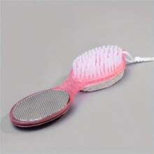 Random Color 4-In-1 Foot Pumice Stone Practical Foot Dead Skin Remover Multi-Function Foot Cleaning Brush Foot Care Tool - Multicolor - View 3
