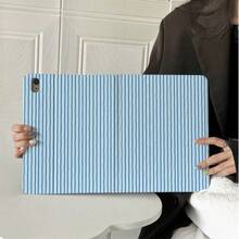 1件書本式翻蓋平板保護殼，多角度支架，附筆槽，相容 iPad 10代 10.9吋 2022 智慧保護殼/Air 13(M3 2025)/Air 11(M3 2025)/11(A16 2025)/Galaxy Tab S10+/S9/A17，相容 OPPO Pad，相容 MatePad，相容 Vivo Pad，相容 Honor Pad，相容 Xiaoxin Pad - 彩色 - 查看 1