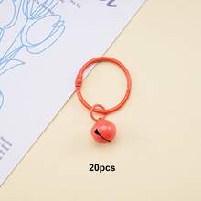 20Pcs Colorful Pentagram Bell Charms, Mini Star Bell Pendants For DIY Keychain, Bag Backpack Earphone Case Jewelry Making Supplies - Small Bell Keychain - View 29