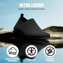 Women's Water Shoes, Men's Beach Shoes, Lightweight And Durable Swimming Shoes, Comfortable And Cushioned, Breathable Quick-Drying Diving Water Shoes, For Aquatic Activities - 25.0 cm - 查看 9