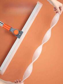 1pc/Upgraded Silicone Broom, High Window Cleaner, Home/Bathroom Floor Mop, Magic Silicone Broom, Can Clean Water, Back To School Essential - 50CM New Style - View 4