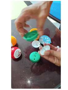 1pc Plastic Yo-Yo Beginner Starter YOYO Automatic Return String-Controlled Toy Random Color - Multicolor - View 9