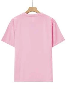 Boy's Number 7 Birthday Party T-Shirt, Featuring A "Birthday Boy" Print In Green Lettering, A Casual Short-Sleeved Sporty Style With Stadium Numbers And A Soccer Ball Design. - 紅色 - 查看 5