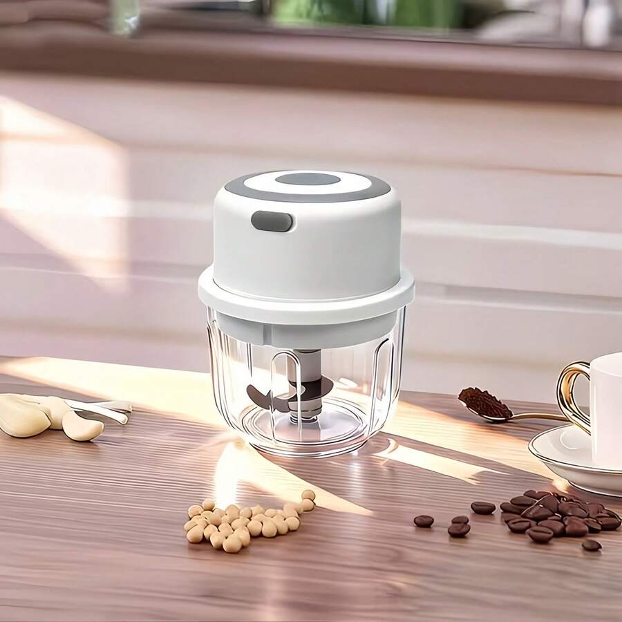 Electric Food Processor With Chopping, Grinding, Shredding, Mixing And Meat Grinding Attachments; High-Efficiency Food Processor.