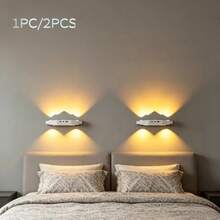 Dual Pupil Four Cat Eye Motion Sensor Magnetic Wall Light, 3 Lighting Modes, Magnetic Wireless Installation, Easy And Quick To Use, 500mAh Rechargeable Battery, Suitable For Living Room Main Lighting, Wardrobe, Cabinet, Perfect Graduation And Home Lighting Gift - Multicolor - View 3
